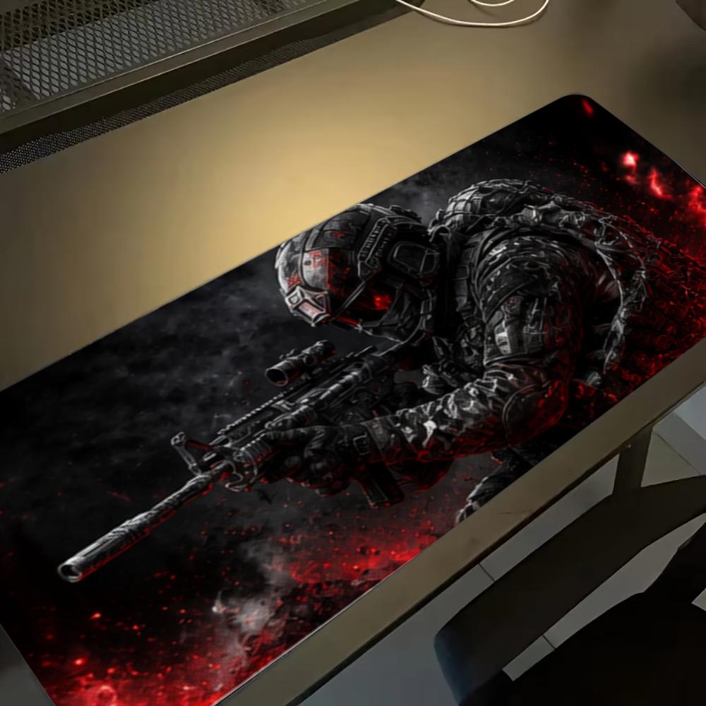 Gaming Accessories Pc Setup - Tapis de souris Soldier, accessoires PC,