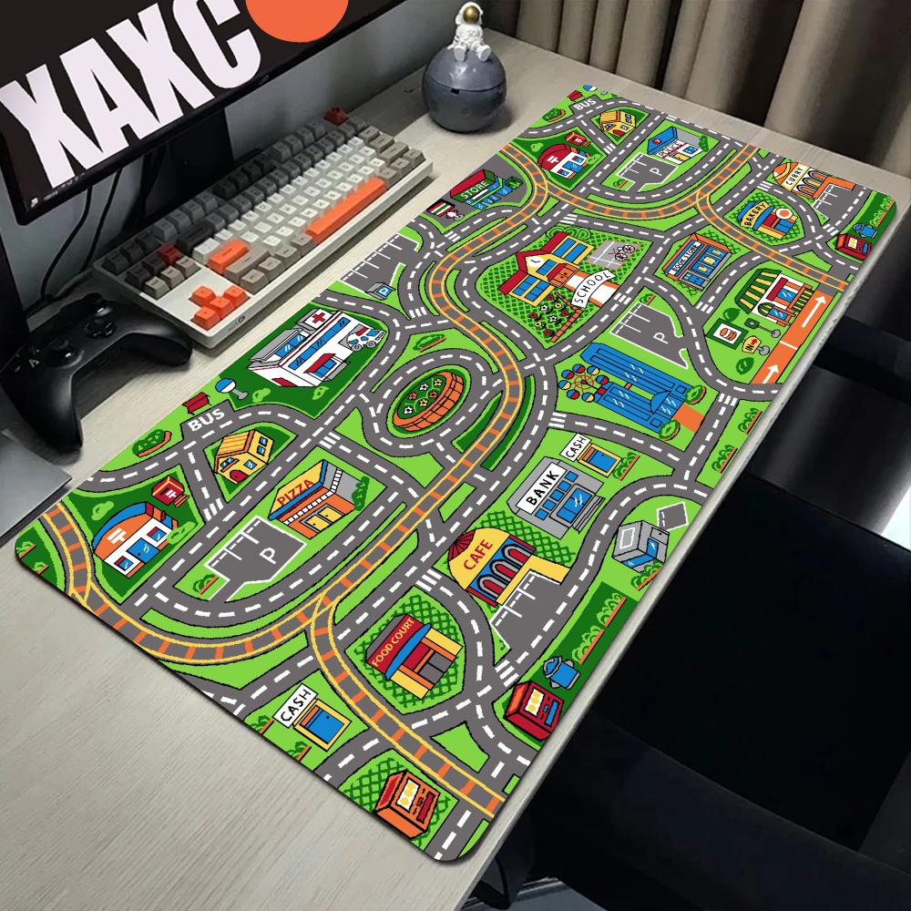Gaming Accessories Pc Setup - Tapis de souris de bureau City