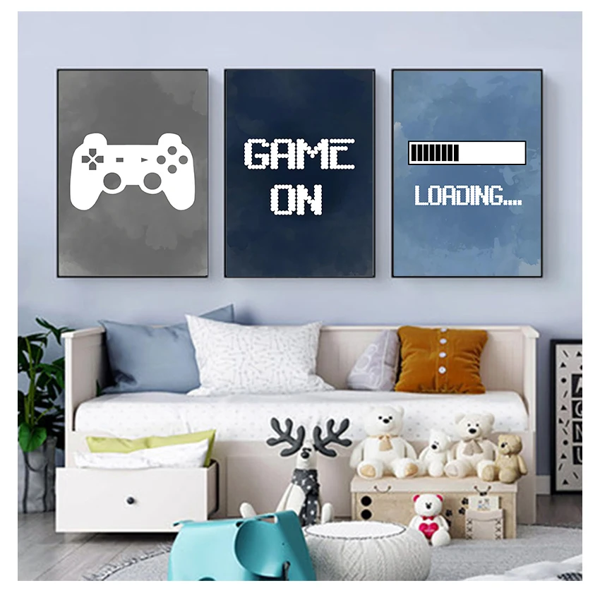 Gaming Accessories For Bedroom - Décoration murale pour chambre d'enfant garçon,