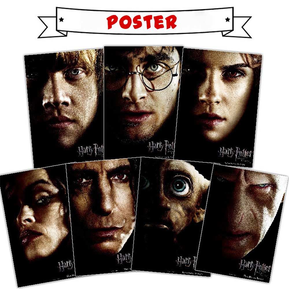 Gaming Accessories For Bedroom - Affiches authentiques Harry Potter, impressions d'art