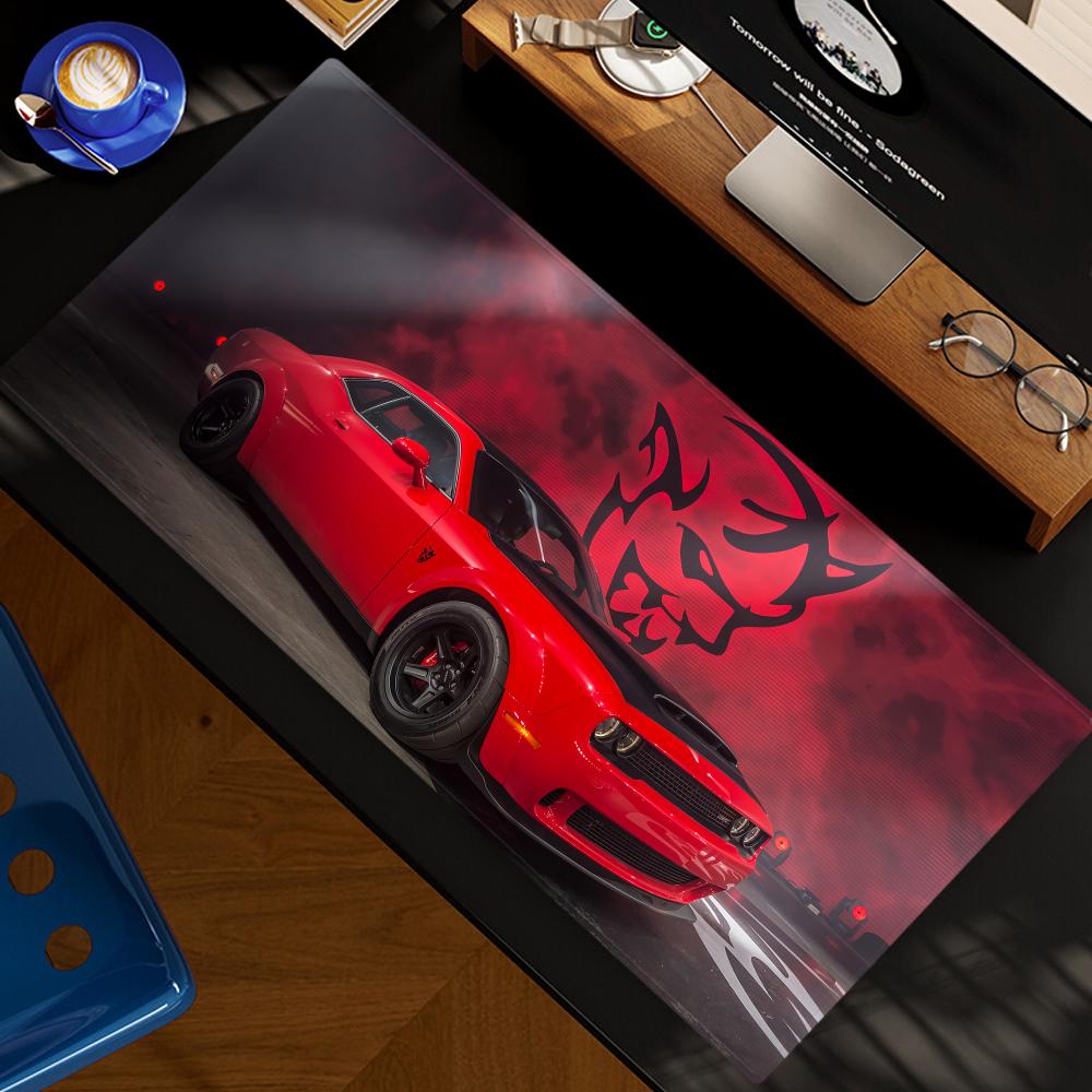 Gaming Accessories For Your Desk - D-dodges voiture Cool tapis de souris