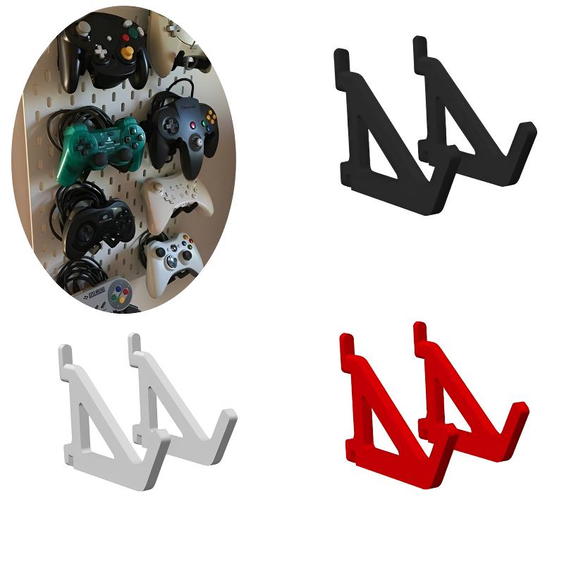 Gaming Accessories Wall Mount - Organisateur de panneaux perforés de jeu