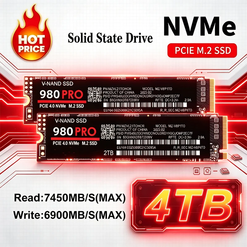 Samsung Ssd 980 Pro - Disque SSD NVMe 980 Pro M2