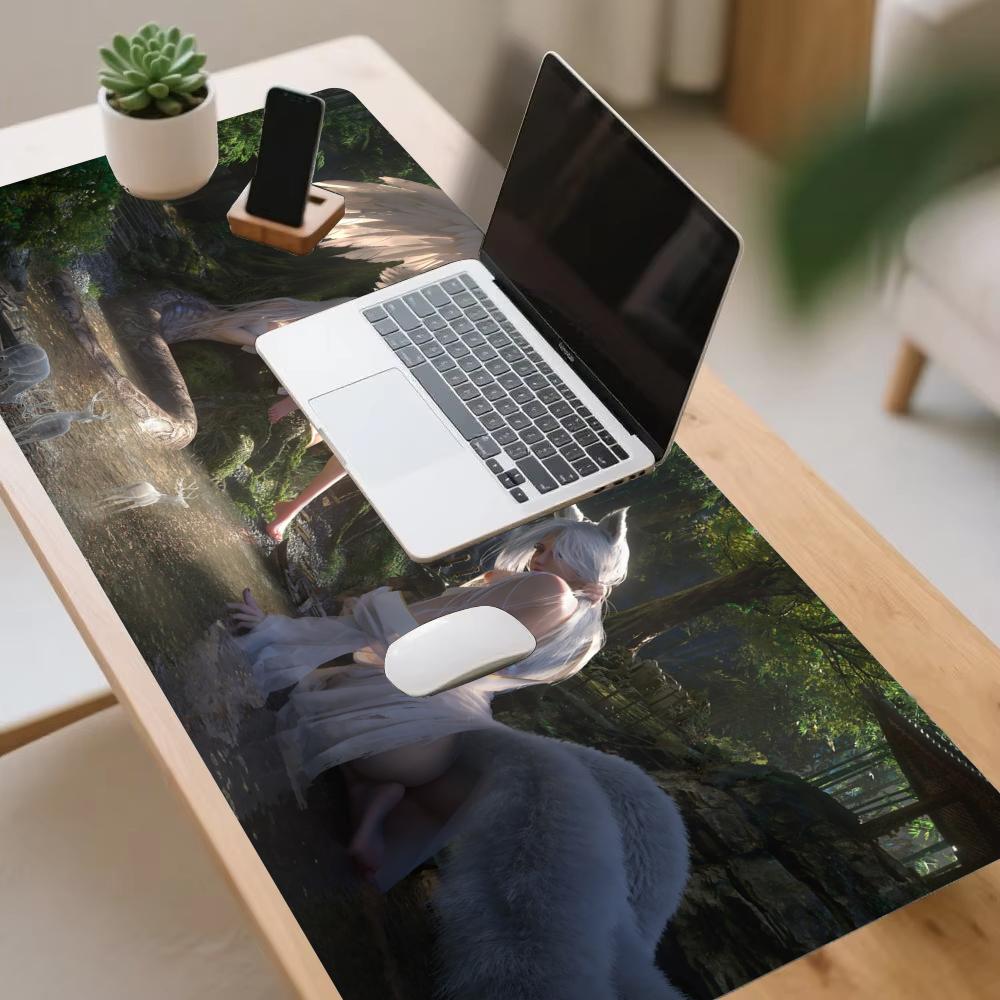 Tapis de jeu Forest Girl, tapi - Gaming Accessories Pc Setup avis et prix