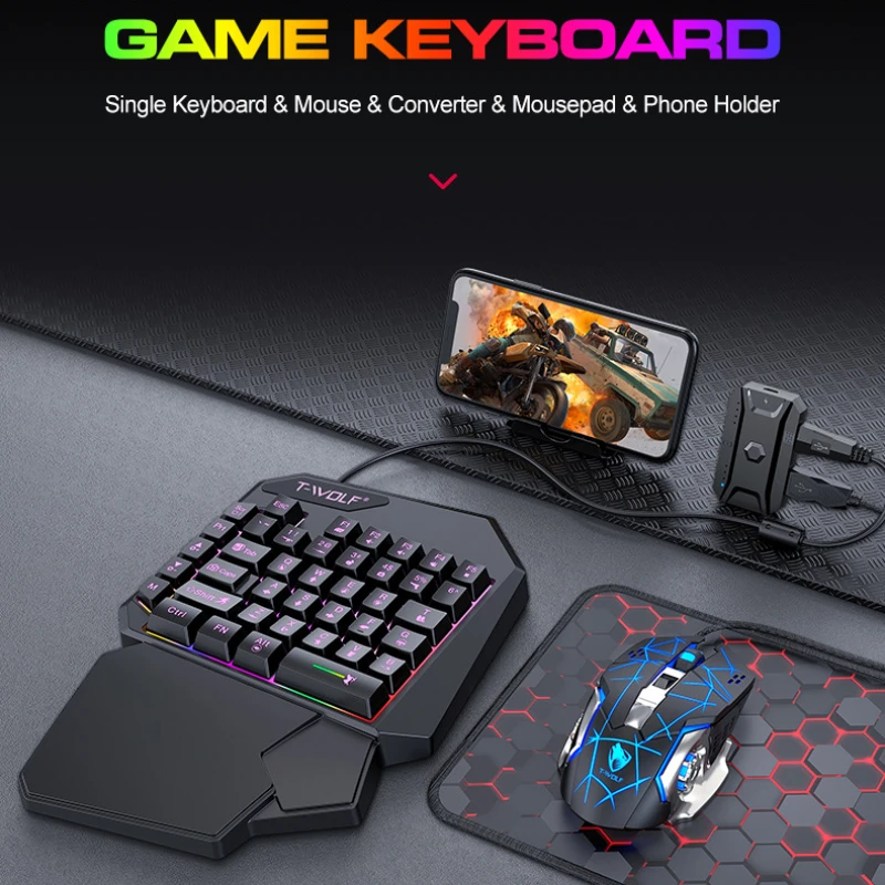 T-WOLF TF900 ensemble de trône - Gaming Hand Accessories avis et prix
