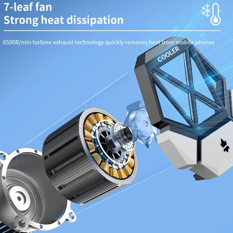 DY08 radiateur de ventilateur  - Gaming Accessories For Phone avis et prix