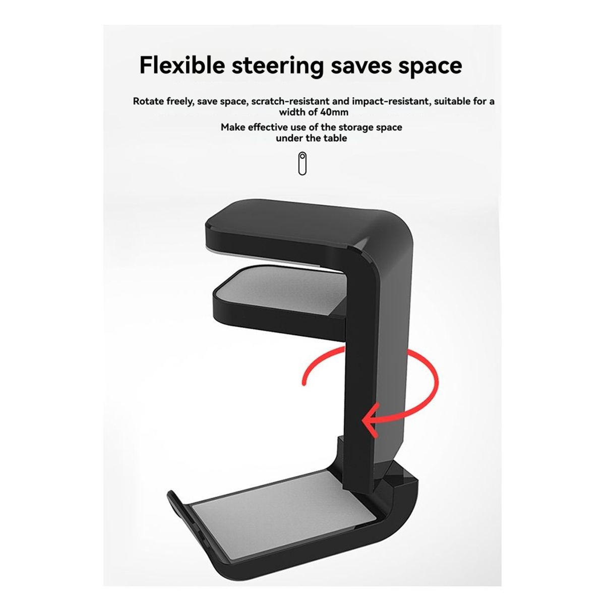 ABYB 360 °   Support de casque - Gaming Accessories Wall Mount avis et prix