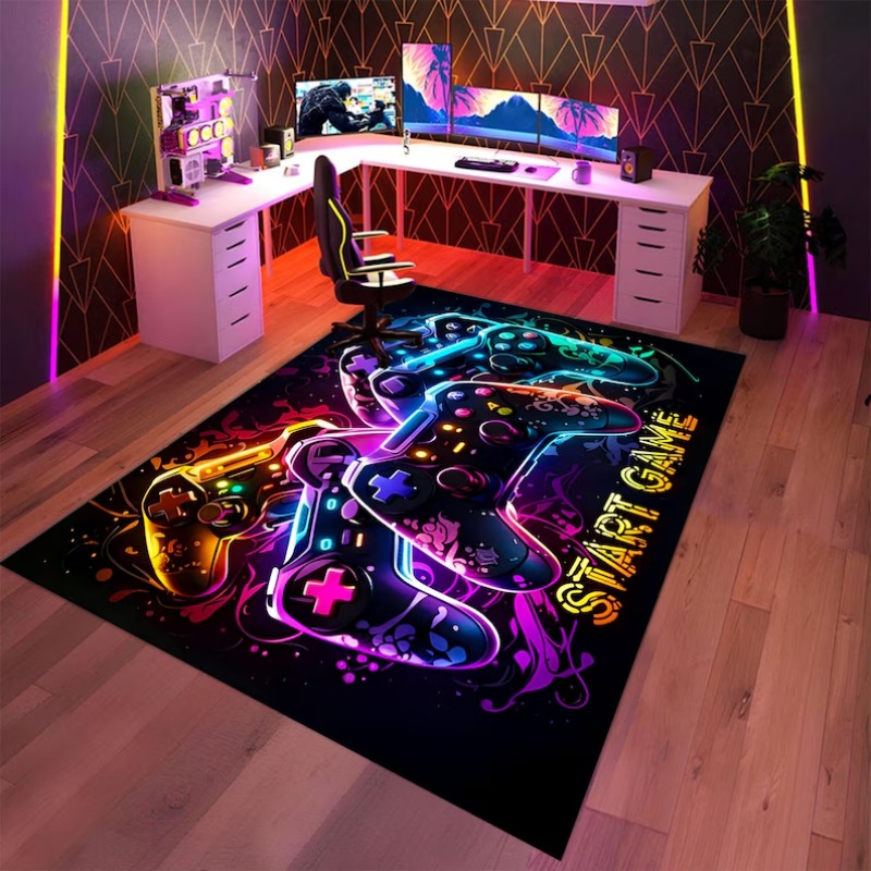 Tapis de jeu Neon Glow, tapis  - Gaming Hand Accessories avis et prix